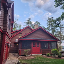 Lake House Exterior Painting Lake Region Laconia, NH 3